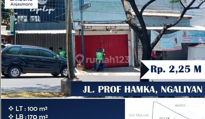 Dijual Ruko  di Jl. Prof Hamka Ngaliyan, Semarang Barat 1