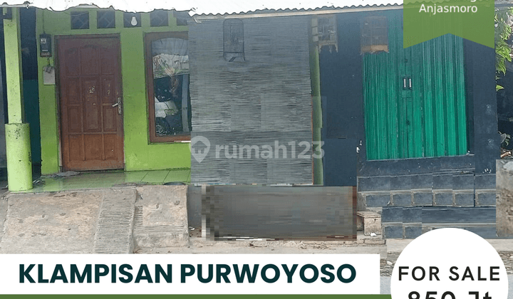 Dijual Rumah Pinggir Jalan Raya Klampisan Purwoyoso 1