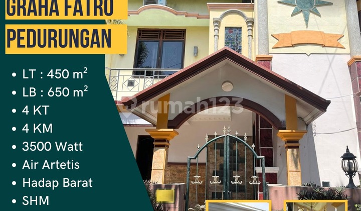 Dijual Rumah 2 Lt Graha Fatro Pedurungan 1