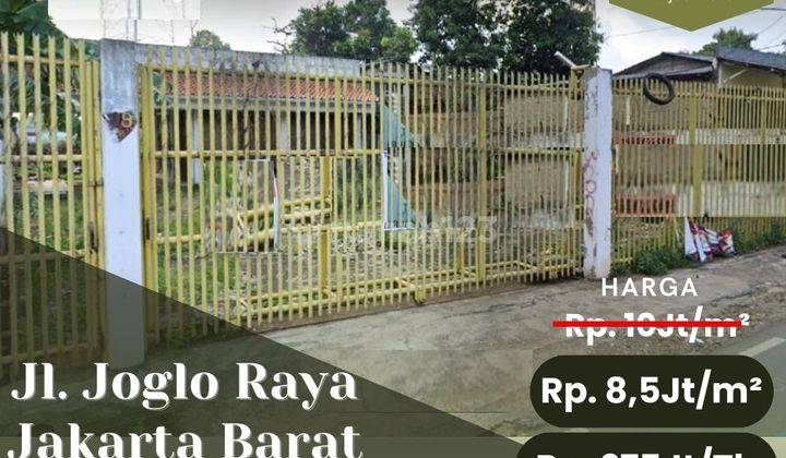 Dijual Tanah Jl Joglo Raya Jakbar 1