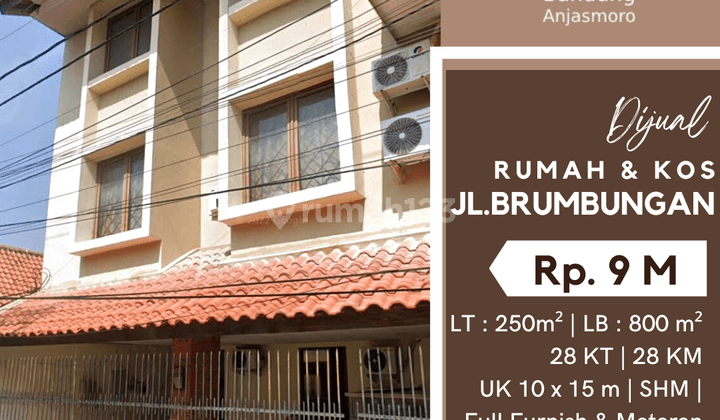 Dijual  Rumah & Kos  di Jl. Brumbungan, Semarang Tengah 1