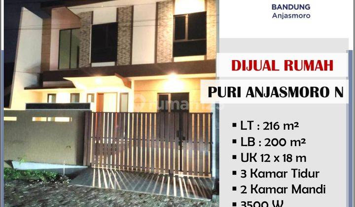 Dijual Rumah 2 Lt di Jl. Puri Anjasmoro Blok N, Puri Anjasmoro 1