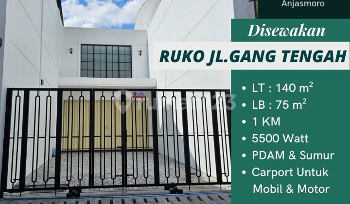 For Rent: Shop House on Jl. Gang Tengah, Kranggan 1