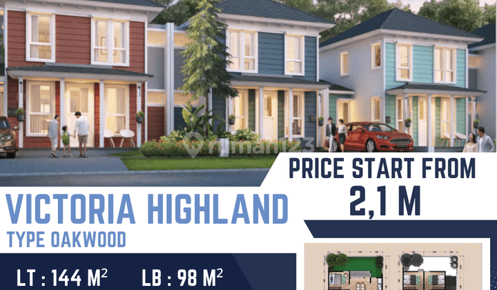 Dijual Rumah Baru Citraland Bsb City Victoria Highland Oakwood 1