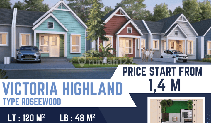 Dijual Rumah Baru Citraland Bsb City Victoria Highland Rosewood 1