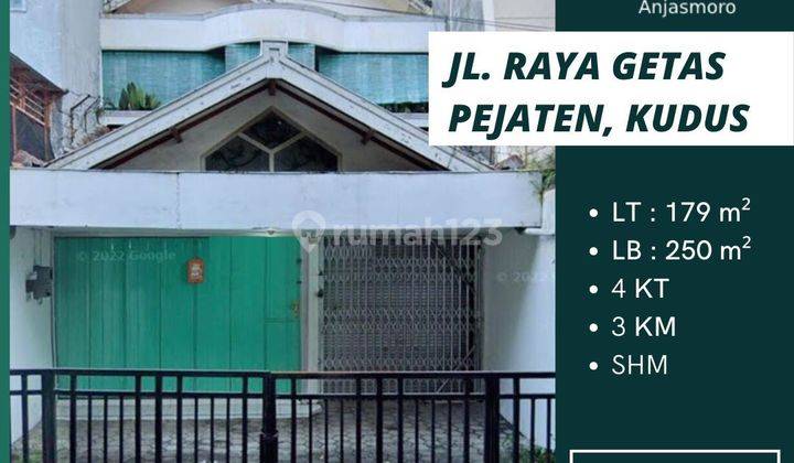 Dijual Rumah 2 Lantai Jl Raya Getas Pejaten Kudus 1