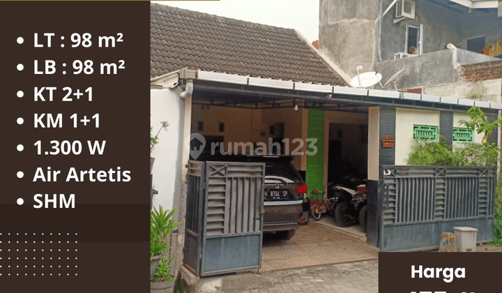 Dijual Rumah Kalicari Pedurungan Semarang Full Bangunan  1