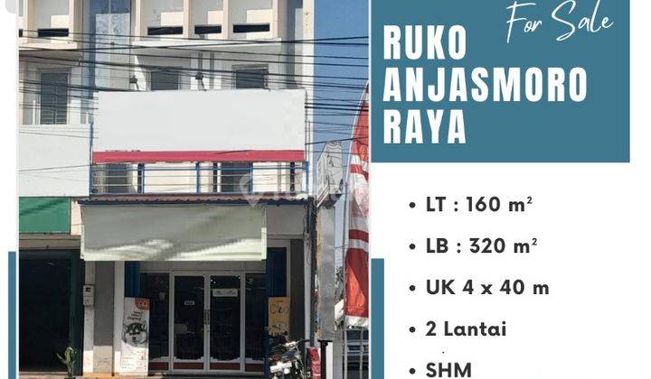 Dijual Ruko 2 Lt Anjasmoro Raya  1