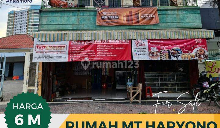 Dijual Rumah Pinggir Jalan Raya Mt Haryono Semarang Tengah  1