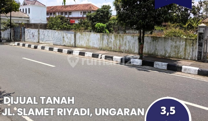 Land for Sale on Slamet Riyadi Main Road, Ungaran, Semarang 1
