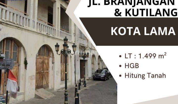 Dijual Hitung Tanah Jl Branjangan Kutilang Kota Lama Semarang 1