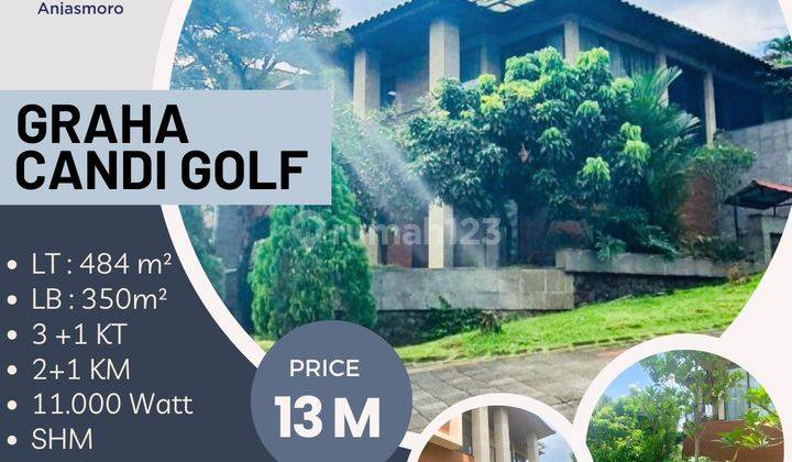 Dijual Rumah Bagus 2 Lantai Graha Candi Golf Tembalang Semarang 1