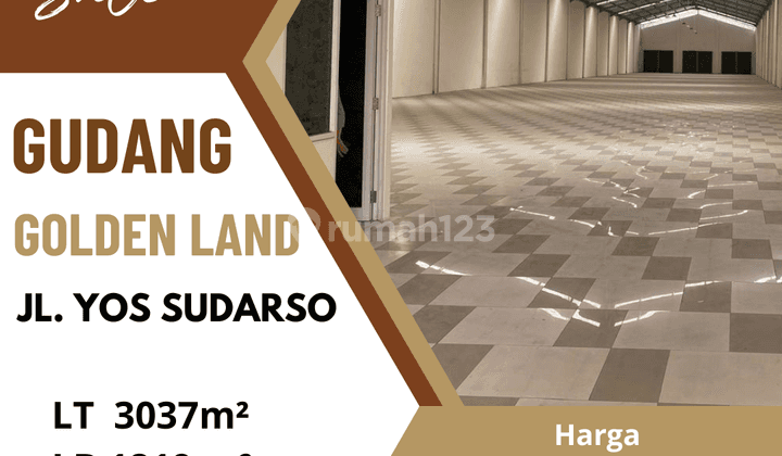 Dijual Gudang Golden Land Jl Yos Sudarso Semarang Utara 1