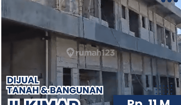 DIJUAL TANAH 3 KAVLING SUDAH ADA BANGUNAN 2 LT JL KIMAR LAMPER GAYAMSARI 1