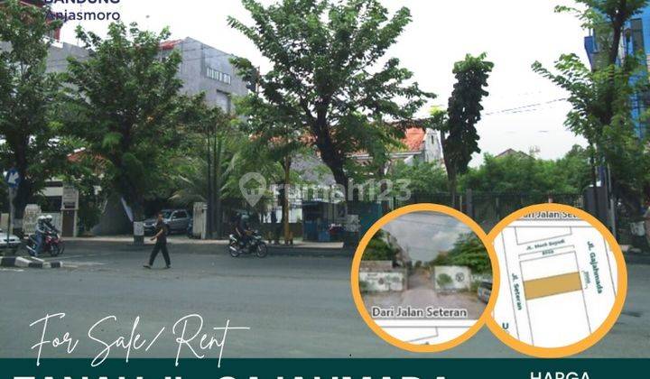 Disewakan Tanah Tengah Kota Jl Gajahmada Semarang Tengah 1