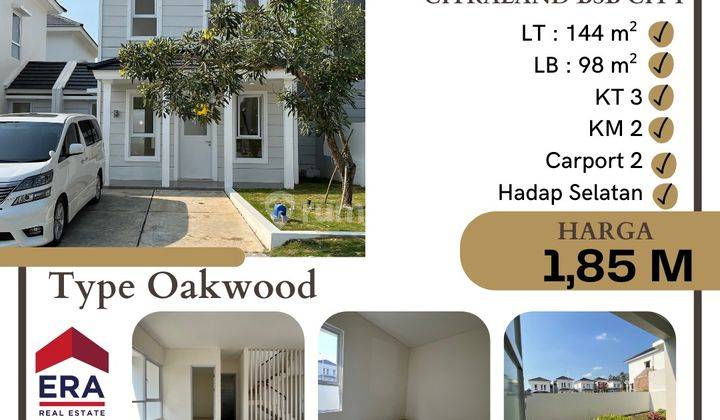 Dijual Rumah Baru Victoria Highland Type Oakwood Bsb City Mijen 1