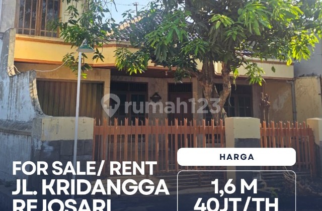 DIJUAL RUMAH 1,5 LT KRIDANGGA REJOSARI SEMARANG TIMUR 1