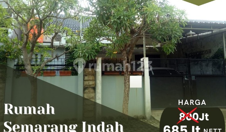 Dijual Cepat Rumah Hitung Tanah Semarang Indah, Semarang Barat