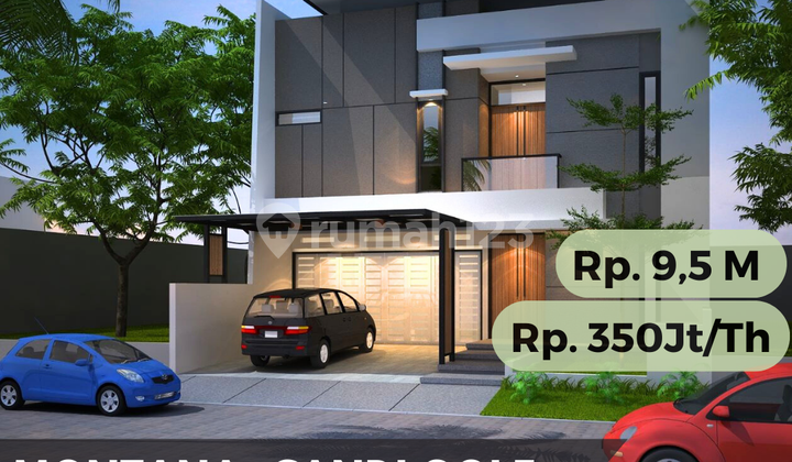 Disewakan Rumah Furnished di Cluster Montana, Candi Golf, Candi Golf 1