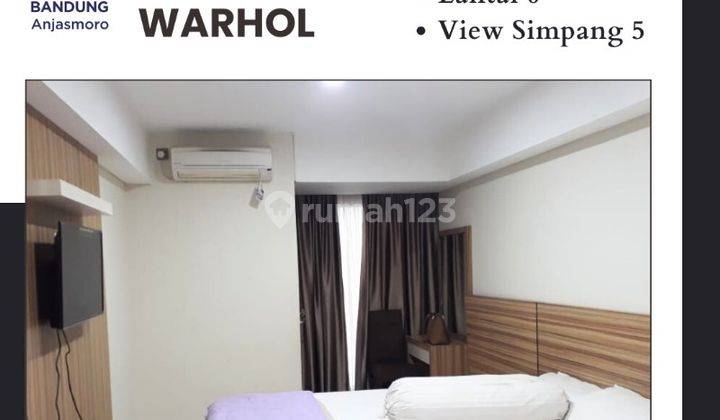 Dijual Apartemen Warhol Lt 8 Furnished Type Studio  1