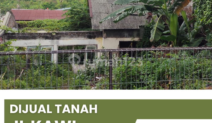 LAND WITH CERTIFICATE, STILL FLOOD-FREE, KAWI, CANDISARI 1