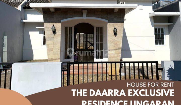 DISEWAKAN RUMAH BAGUS SEMI FURNISH THE DAARA EXCLUSIVE UNGARAN 1