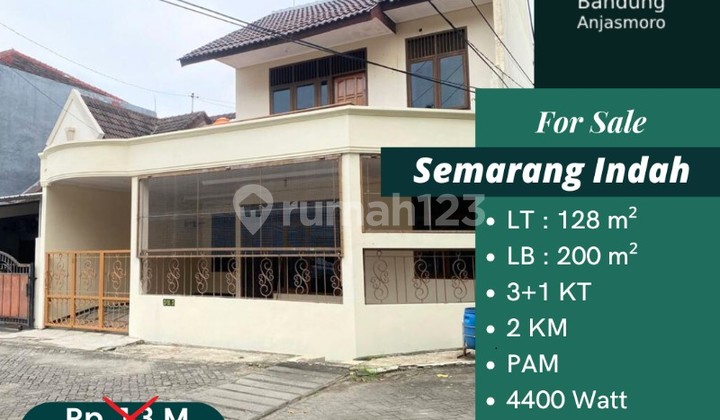 DIJUAL CEPAT RUMAH BAGUS 2 LT SEMARANG INDAH SEMARANG BARAT 1
