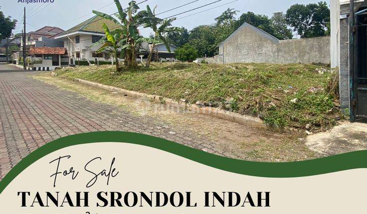 Dijual Tanah Posisi Hook HGB Srondol Indah Banyumanik  1