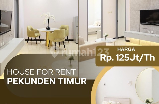 DISEWAKAN RUMAH BAGUS FURNISHED SIAP HUNI PEKUNDEN SEMARANG TENGAH 1