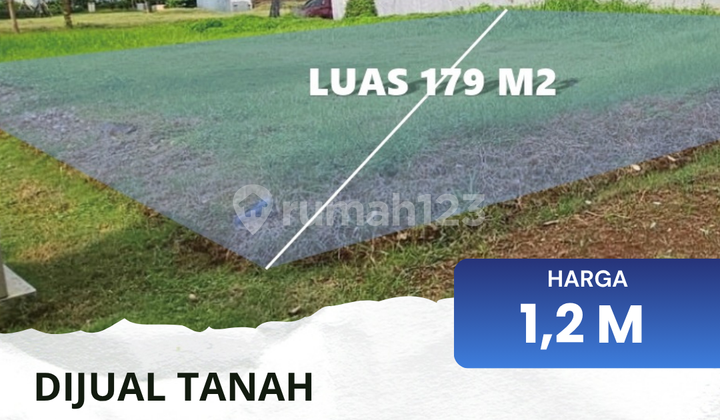 DIJUAL TANAH SIAP BANGUN POSISI HOOK SERENA HILL BSB 1
