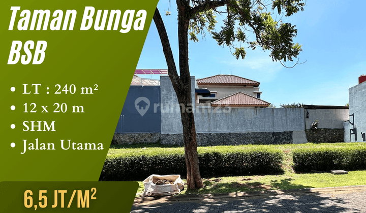 Dijual Tanah Graha Taman Bunga Bsb City Mijen Semarang 1