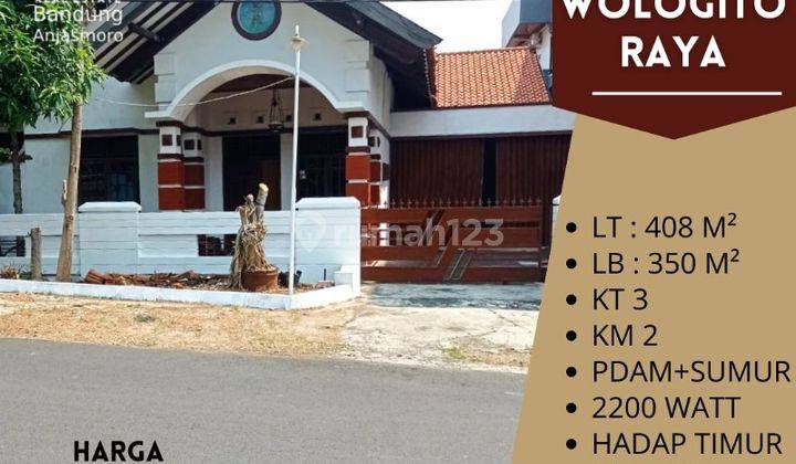 Dijual Rumah Jl Wologito Raya Semarang Barat  1