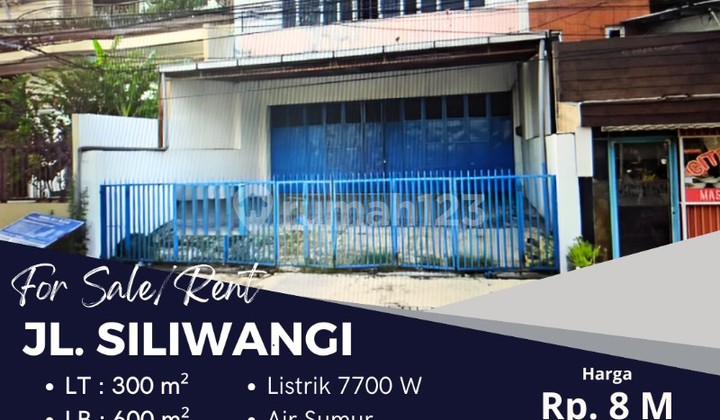 DISEWAKAN RUKO 2 LT PINGGIR JALAN RAYA SILIWANGI SEMARANG BARAT 1