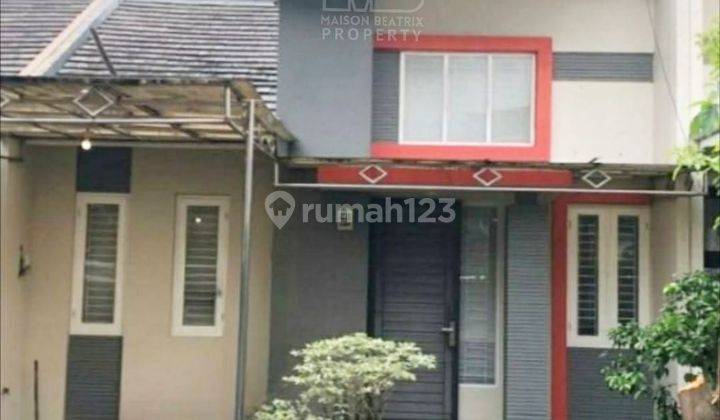 DIJUAL CEPAT TERMURAH SEMI FURNISHED, RAPIH TERAWAT SIAP HUNI RUMAH DI NUSA LOKA BSD 1