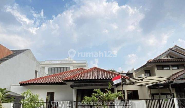  Rumah Bagus Siap Pakai Lokasi Nyaman Strategis Di Villa Cinere Mas, Ciputat Timur Tangsel EV  1