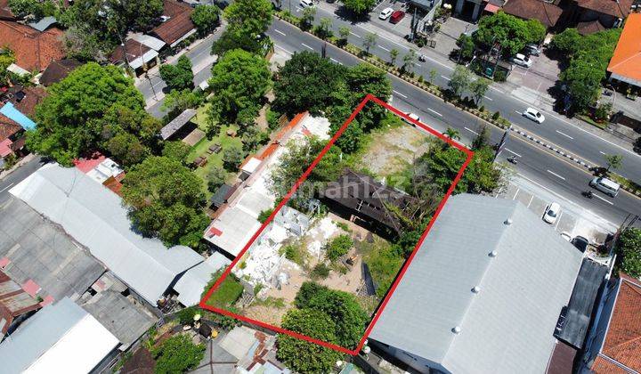 9.8 Are Land for Sale Jalan Bypass Ngurah Rai Sanur Strategic Busy Area Near Pizza Jco Mcd  2