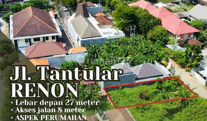 Land in the Central Government Area of Jalan Tantular Renon Denpasar 1