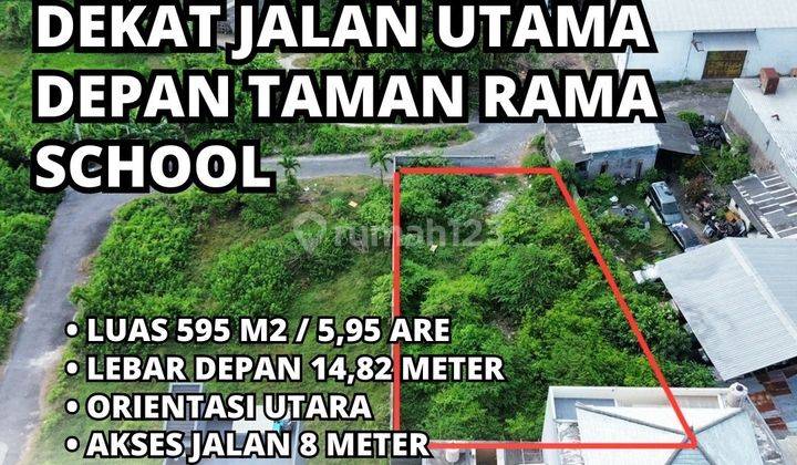 Dijual Tanah Dekat Jalan Utama Cokroaminoto  1