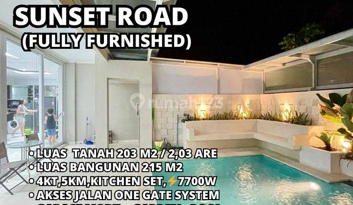 Rumah Cluster mewah SUNSET GARDEN  SUNSET ROAD 1