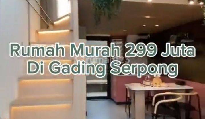 Hunian keren murah di Gading Serpong 1