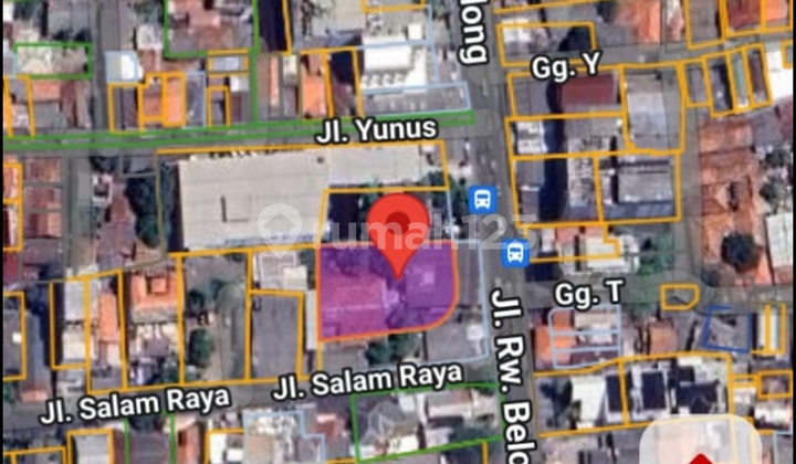 Dijual Tanah..hook.murah Berikut Rumah Dan.kios.di Palmerah Jakarta.barat