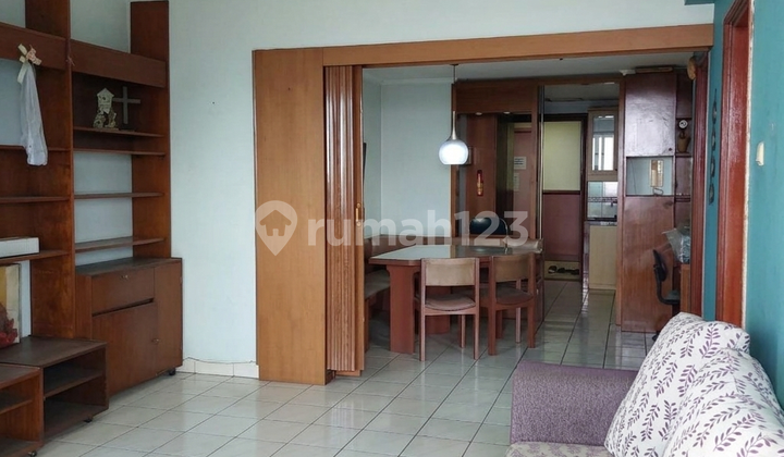 For Sale Apartment Puri Kemayoran Tower 2 - 56m², 1Br, Semi Furnished, Wide Terrace Included!