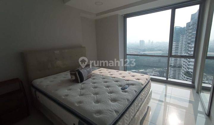 Apartemen mansion Kemayoran sewa 2 br full furnished 58jt 2