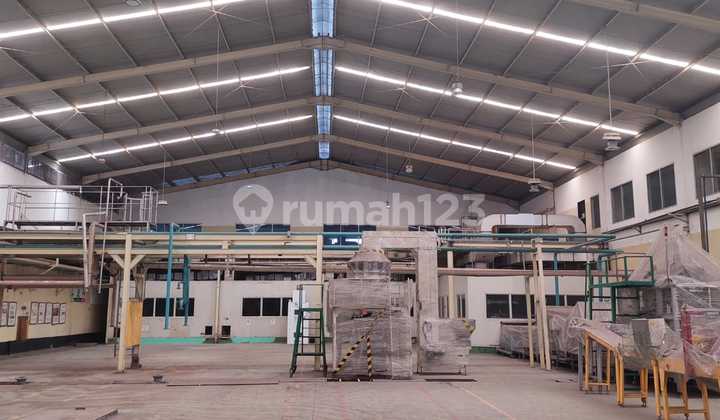 Factory in Tangerang City 12000.0 m² Semi Furnished HGB. Factory in Tangerang City 12000.0 m² Semi Furnished HGB.