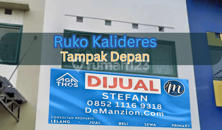 Dijual Ruko siap Pakai di Daerah Daan Mogot Baru 1