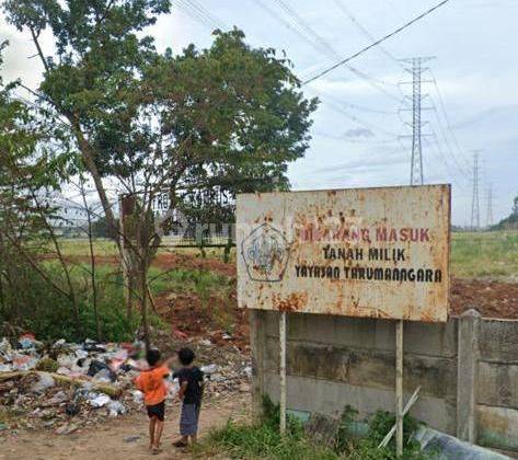 Tanah Luas di Legok, Belakang Kampus Untar 2