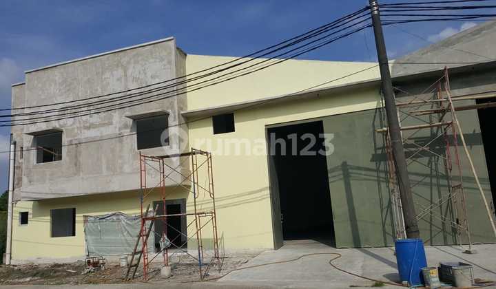 Dijual Gudang Baru Bangun Di Jatake Tangerang
