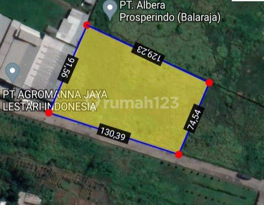 Dijual tanah kosong kawasan graha balaraja 1