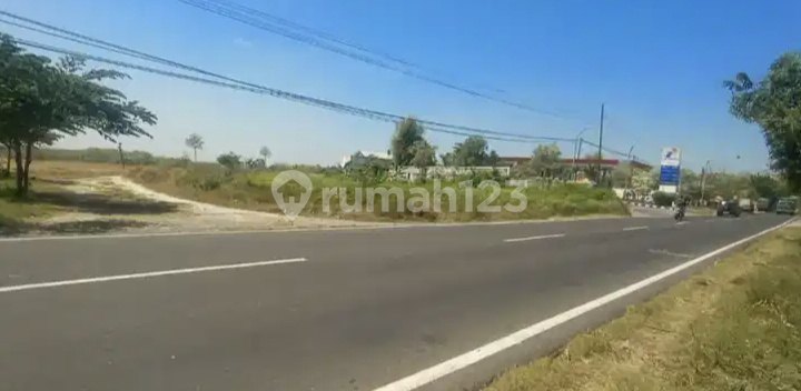 Dijual Tanah Luas Strategis di Jl. Raya Babat Lamongan, Lamongan