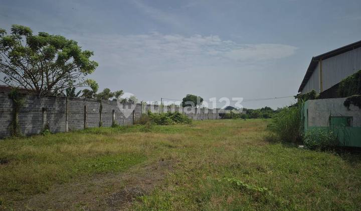 Dijual Tanah Strategis Nol Jalan Raya Provinsi di Prambon SIdoarjo 1
